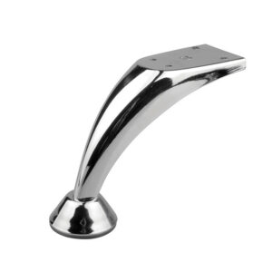 Pied de meuble FS011 120mm chrome brillant