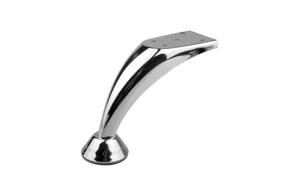 Pied de meuble FS011 120mm chrome brillant