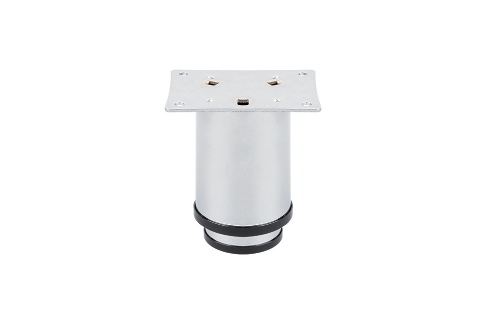 Pied de meuble FS012 90 mm réglable chrome brillant