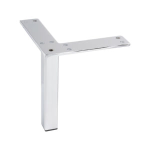 Pied de meuble FS013 126mm chrome brillant