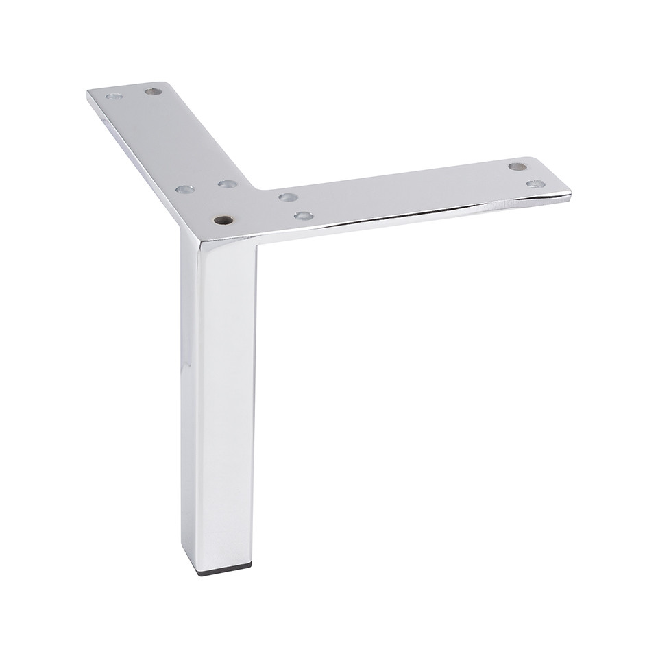 Pied de meuble FS013 126mm chrome brillant