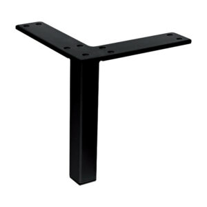 Pied de meuble FS013 126mm noir mat