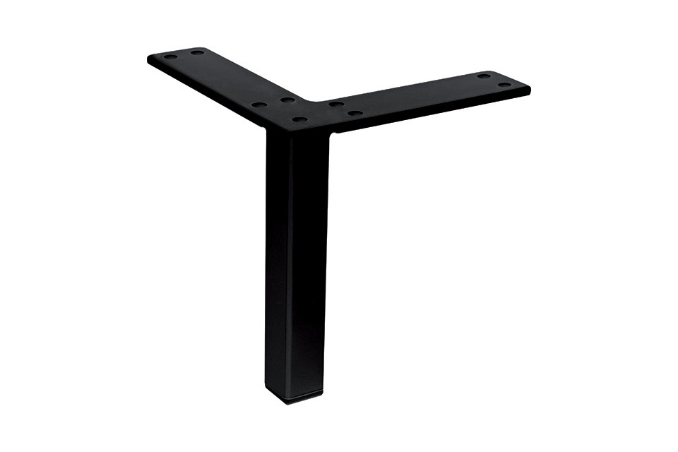 Pied de meuble FS013 126mm noir mat