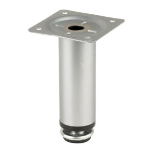 Pied de meuble FS014 100 mm réglable chrome mat