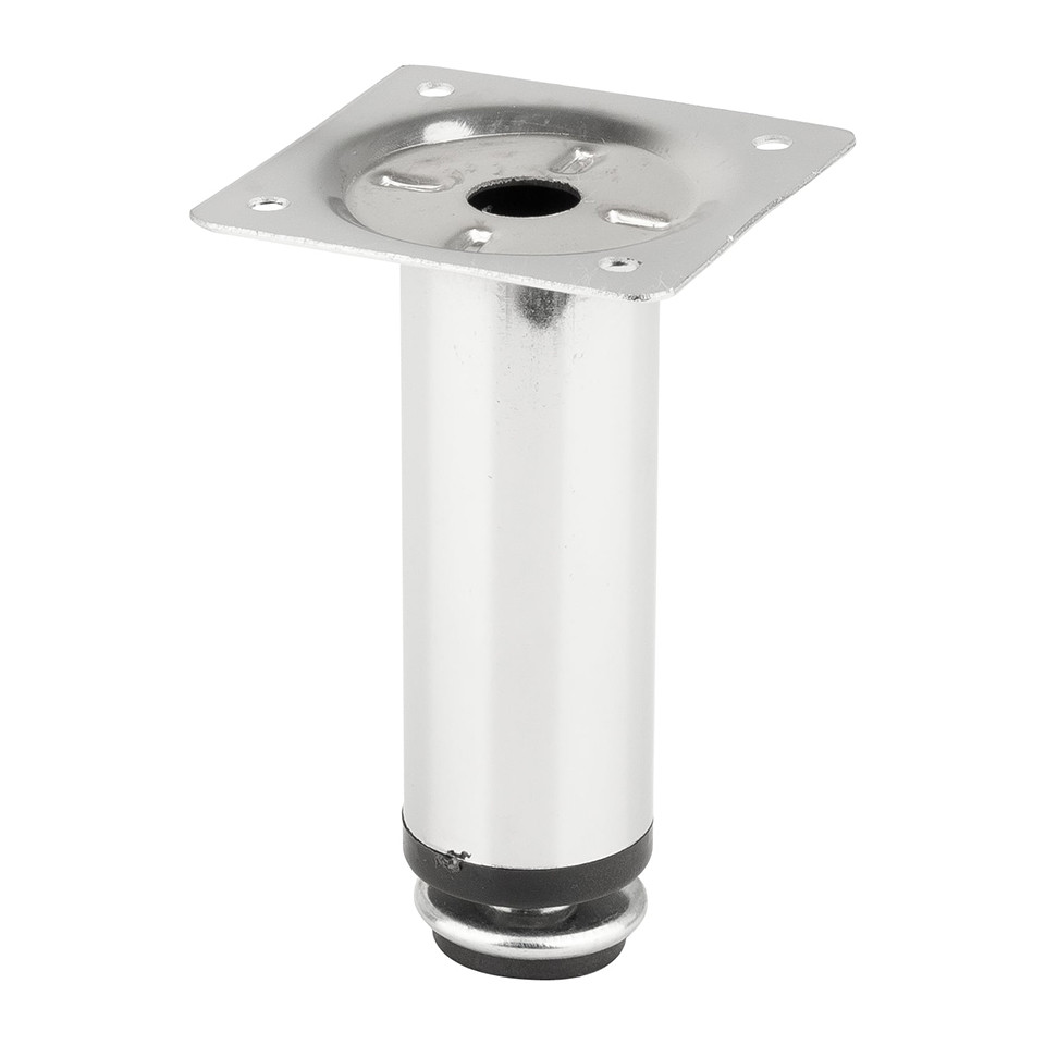 Pied de meuble FS014 100R mm chrome brillant