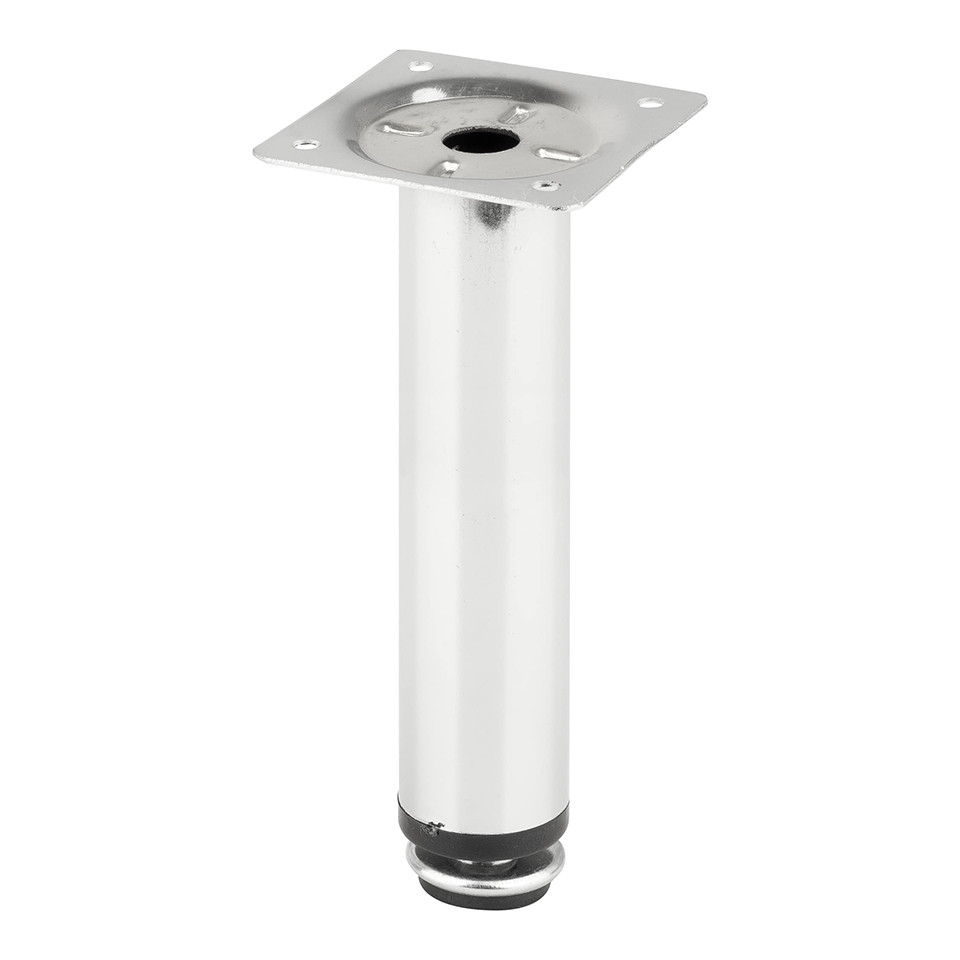 Pied de meuble FS014 150 mm réglable chrome brillant