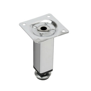 Pied de meuble FS015 150 mm réglable chrome brillant