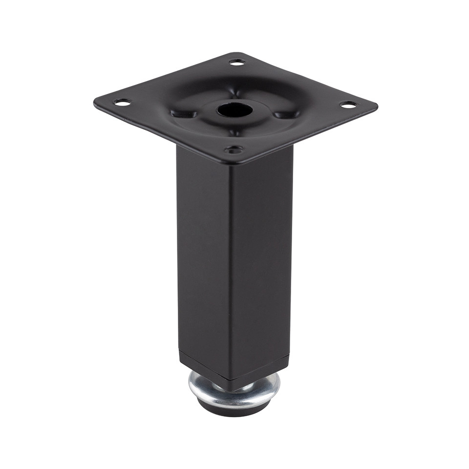 Pied de meuble FS015 150 mm réglable noir mat