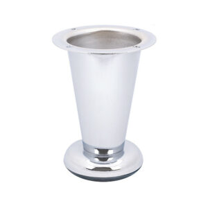 Pied de meuble FS016 100 mm réglable chrome brillant