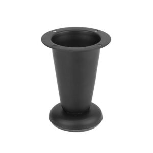 Pied de meuble FS016 100 mm réglable noir mat