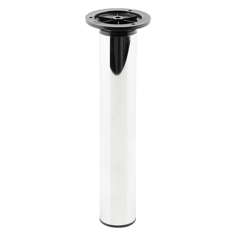 Pied de meuble FS017 150 mm réglable chrome brillant