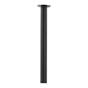 Pied de table S1 710/60 mm noir mat