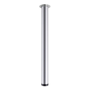 Pied de table TS001 710/60mm argent brillant - réglable