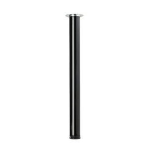 Pied de table TS001 710/60mm noir brillant - réglable