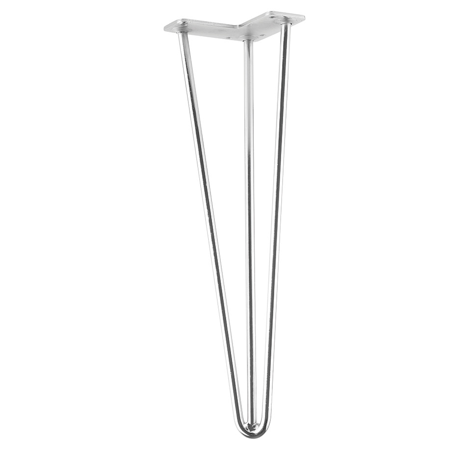 Pied de table TS003 420mm chrome