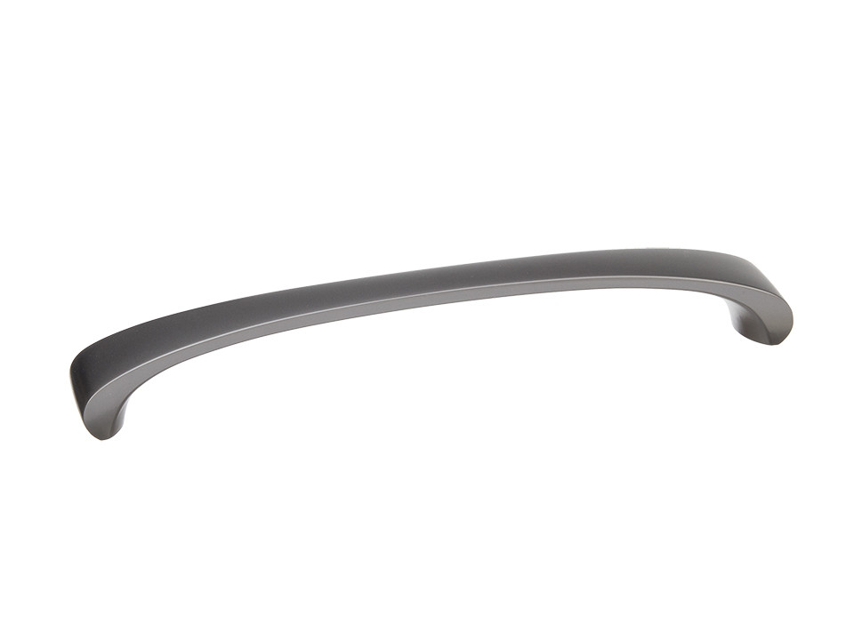 Poignée de meuble Andrea 128 nickel foncé mat + vis