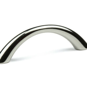 Poignée de meuble Anita 128 chrome brillant + vis