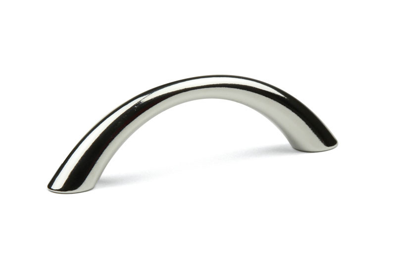 Poignée de meuble Anita 64 chrome brillant + vis