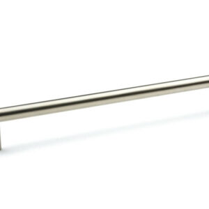Poignée de meuble barre de traction 96/136 nickel mat + vis