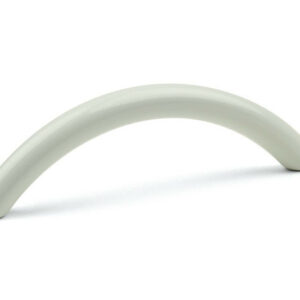 Poignée de meuble Beta 128 blanc brillant + vis