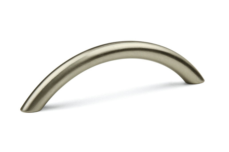 Poignée de meuble Beta 96 nickel brossé + vis