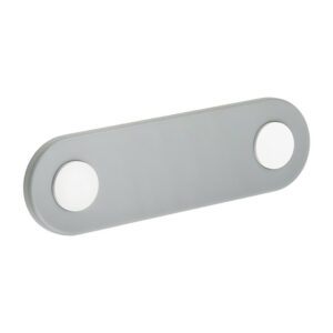 Poignée de meuble Cute 96 gris/blanc