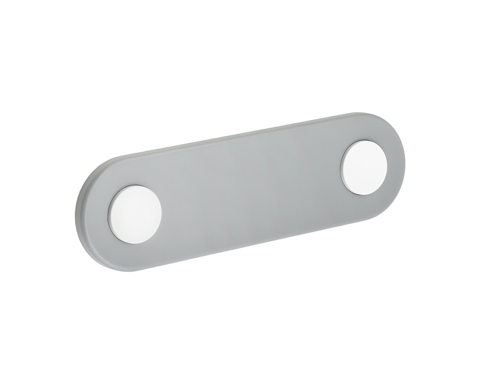 Poignée de meuble Cute 96 gris/blanc