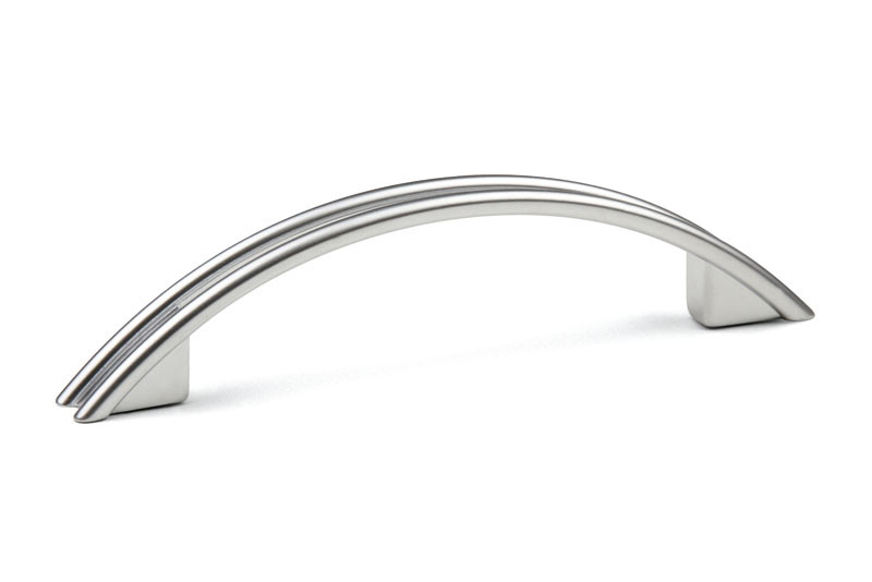 Poignée de meuble Fiona 96 chrome mat + vis