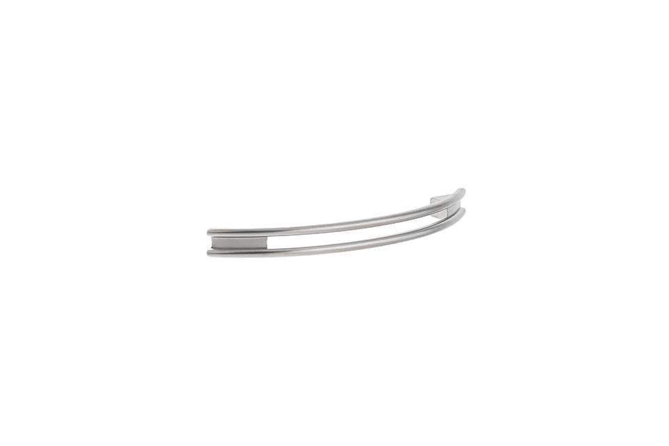 Poignée de meuble Fiona 96 nickel mat + vis
