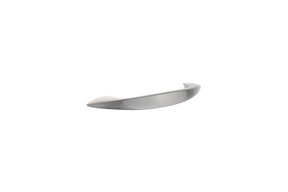 Poignée de meuble Iluna 96 nickel brossé + vis