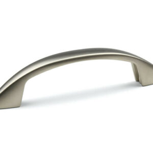 Poignée de meuble Iluna 96 nickel mat + vis