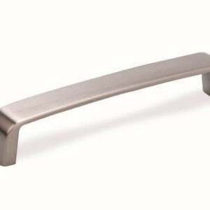 Poignée de meuble Iris 128 nickel brossé + vis