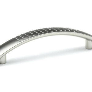 Poignée de meuble Kewina 128 chrome mat + vis