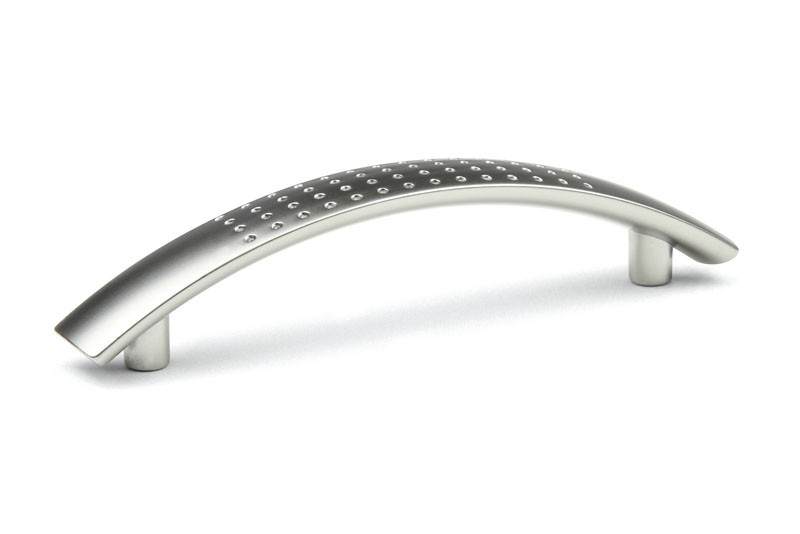 Poignée de meuble Kewina 128 chrome mat + vis
