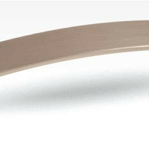 Poignée de meuble Luca 128 imitation inox + vis