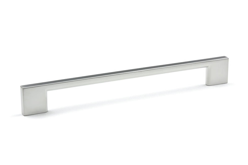 Poignée de meuble Nakana 128 chrome mat + vis