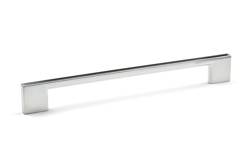 Poignée de meuble Nakana 96 chrome brillant + vis