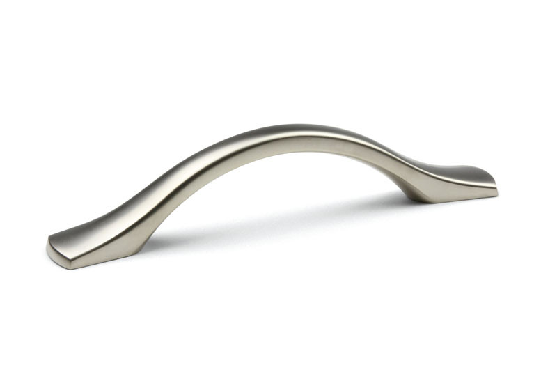 Poignée de meuble Palin 96 nickel mat + vis