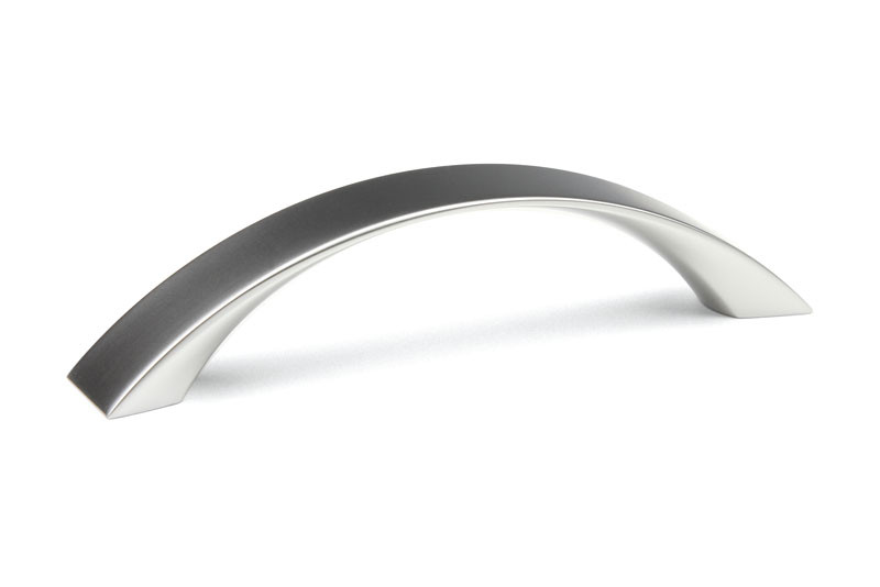 Poignée de meuble Pelena 128 chrome mat + vis