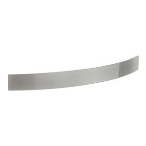 Poignée de meuble Pelena 128 nickel brossé + vis