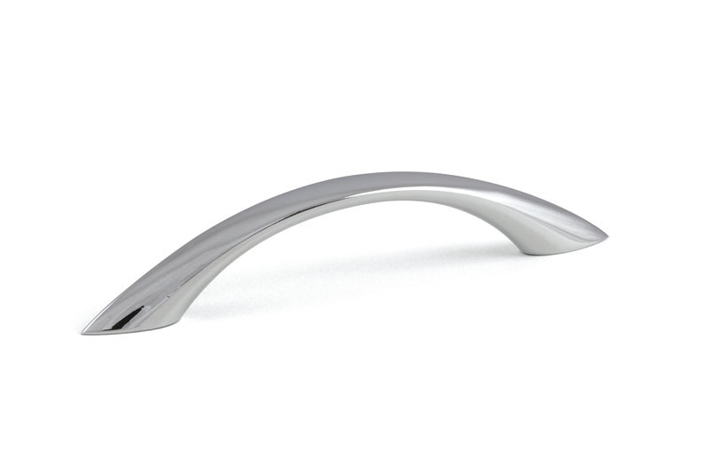 Poignée de meuble Piombina 96 chrome brillant + vis