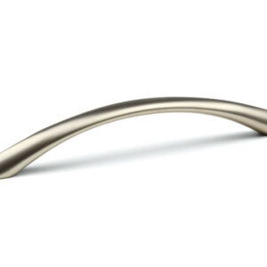 Poignée de meuble Piombina 96 nickel mat + vis