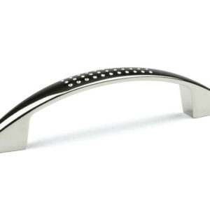 Poignée de meuble Ruona 128 chrome brillant + vis
