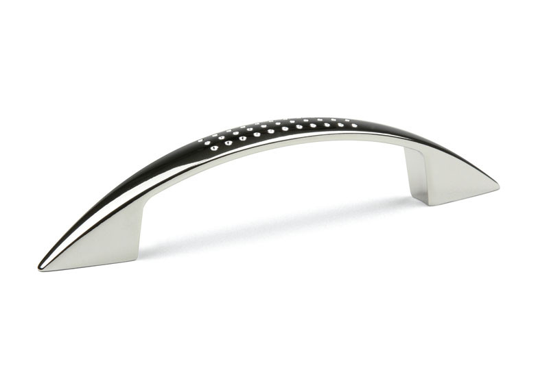 Poignée de meuble Ruona 96 chrome brillant + vis