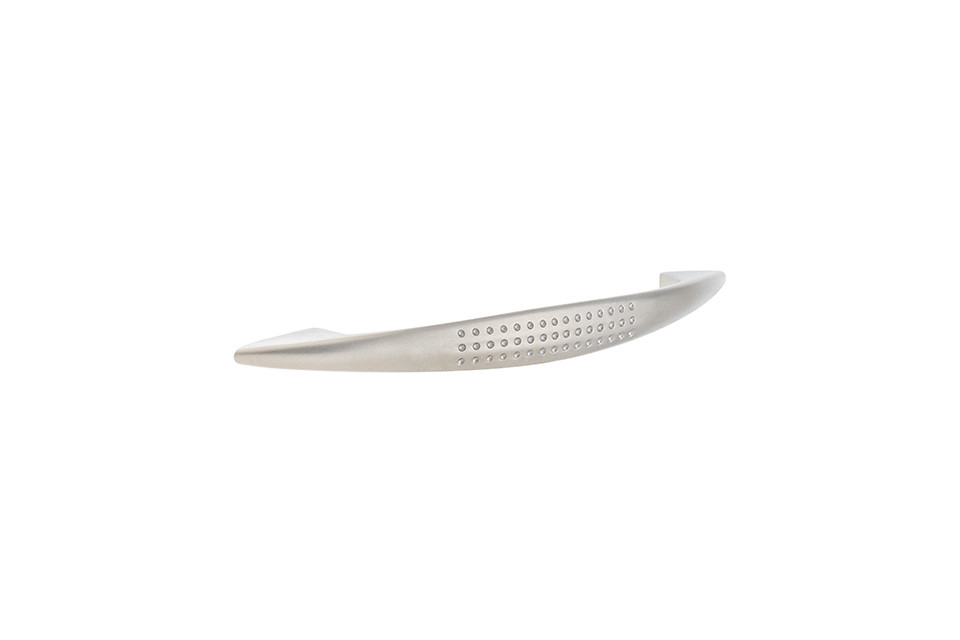 Poignée de meuble Ruona 96 nickel mat + vis