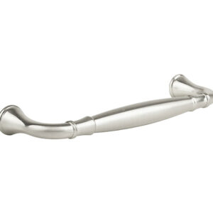 Poignée de meuble Turia 128 nickel brossé + vis