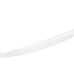 Poignée de meuble Uroso 96 blanc brillant + vis