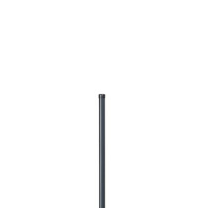 Poteau rond gris H.110 cm