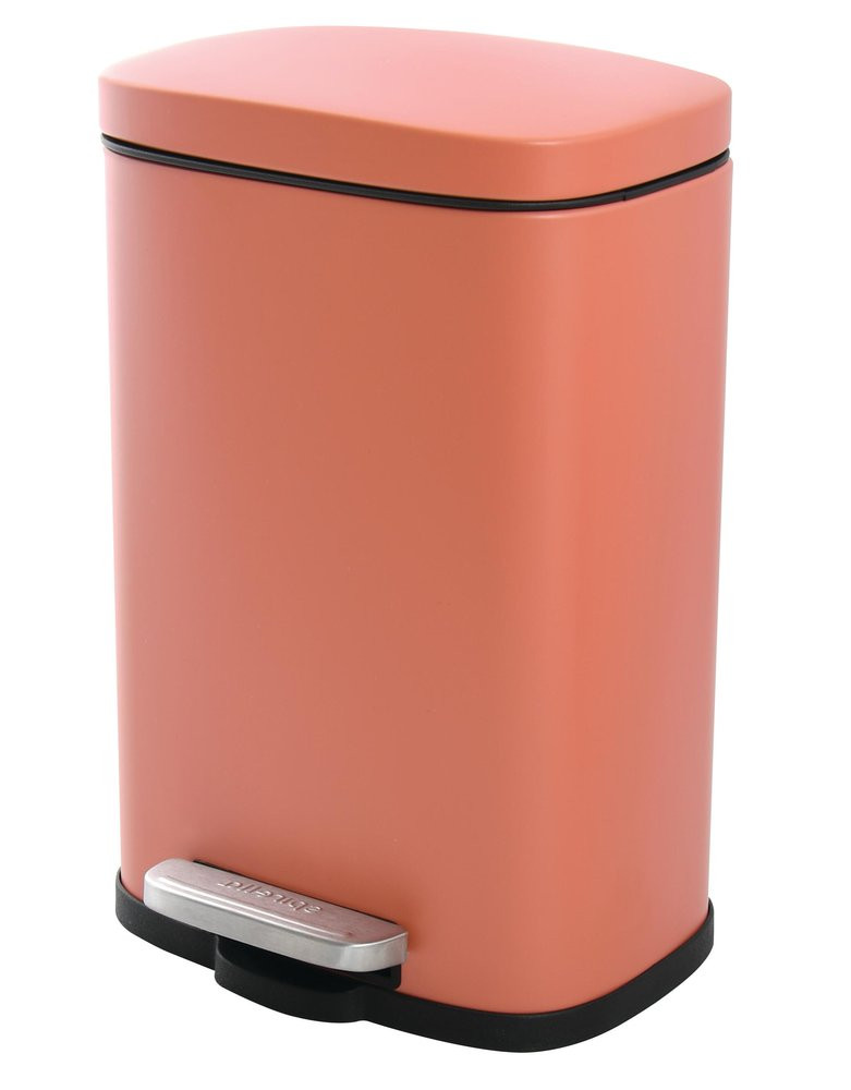 Poubelle de salle de bains 5 l terracotta Akira COTEXSA