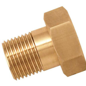 Raccord écrou mobile mâle femelle, 26 x 34 cm, en laiton